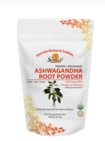 Organic Ashwagandha Root Powder - Withania Somnifera