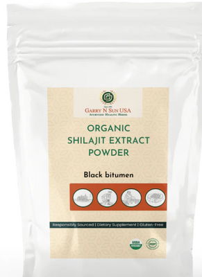Shilajit Extract Powder (Black bitumen)