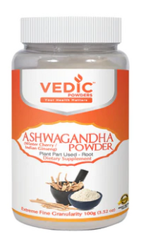 Vedic Ashwagandha Root Powder - Supports Healthy Energy & Stress Levels