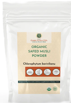 Safed Musli Organic Powder (Chlorophytum /borivilianum, Liliaceae)