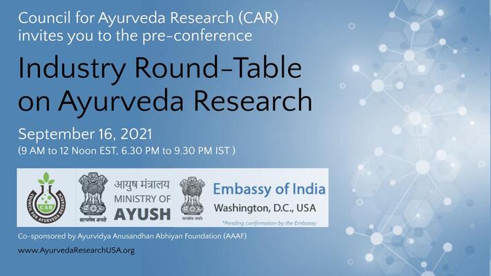 Industry Round Table on Collaborative Research in Ayurveda